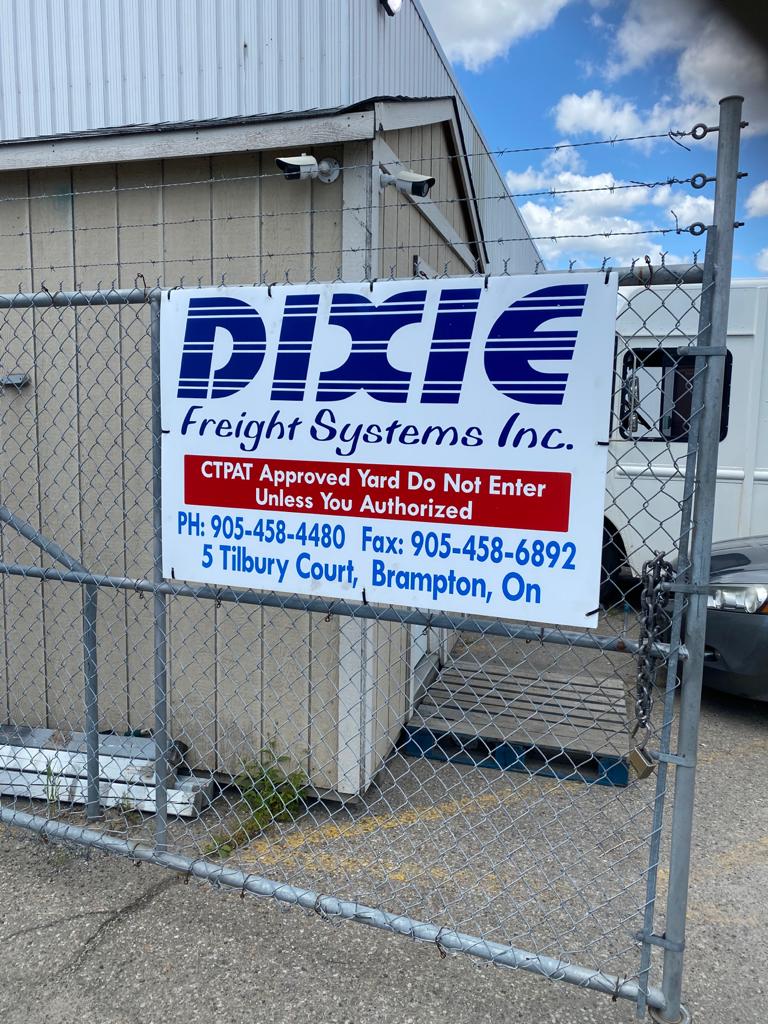 Dixie Freight Systems Inc | 5 Tilbury Ct, Brampton, ON L6T 3T4, Canada | Phone: (905) 458-4480