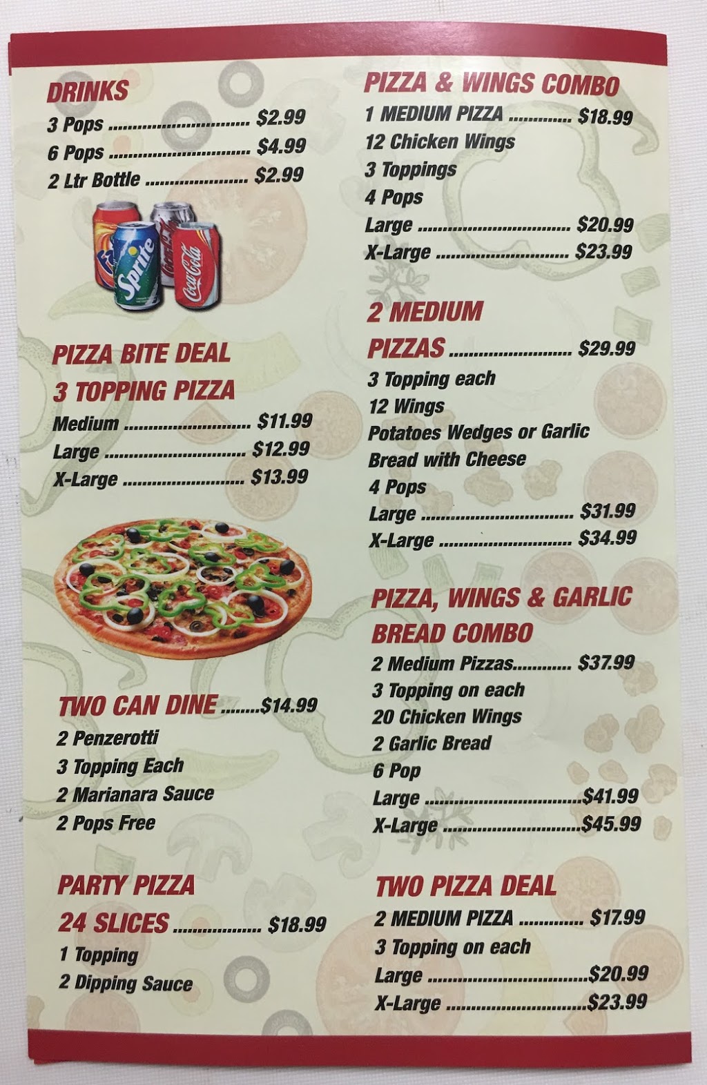 Pizza Bite | 5920 Turney Dr, Mississauga, ON L5M 2R8, Canada | Phone: (905) 285-0022