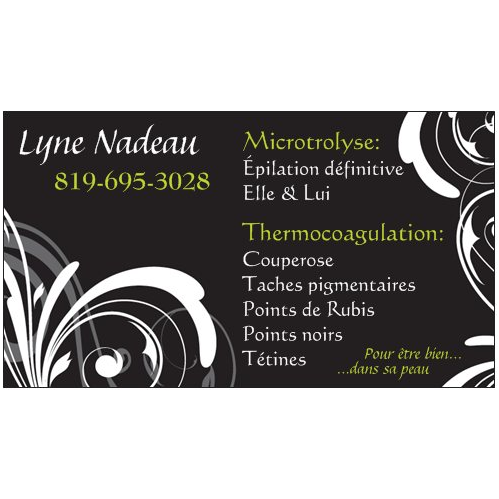 Microtrolyse & Thermocoagulation Lyne Nadeau | 4895 Boulevard de Port Royal, Bécancour, QC G9H 1Z5, Canada | Phone: (819) 695-3028