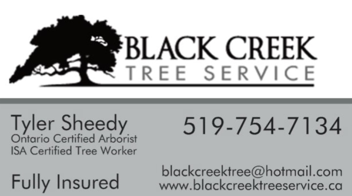 Black Creek Tree Service | 5 Donjon Blvd, Port Dover, ON N0A 1N7, Canada | Phone: (519) 754-7134