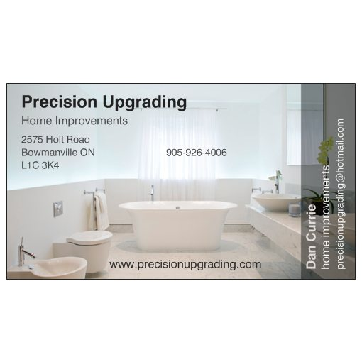 PRECISION UPGRADING HOME RENOVATIONS | 2575 Holt Rd, Bowmanville, ON L1C 3K4, Canada | Phone: (905) 926-4006