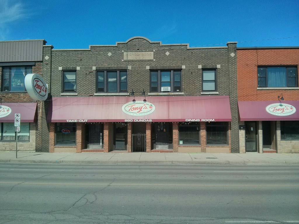 Tonys Famous Italian Pizza & Panzarotti | 980 Dundas St, London, ON N5W 3A2, Canada | Phone: (519) 455-4520