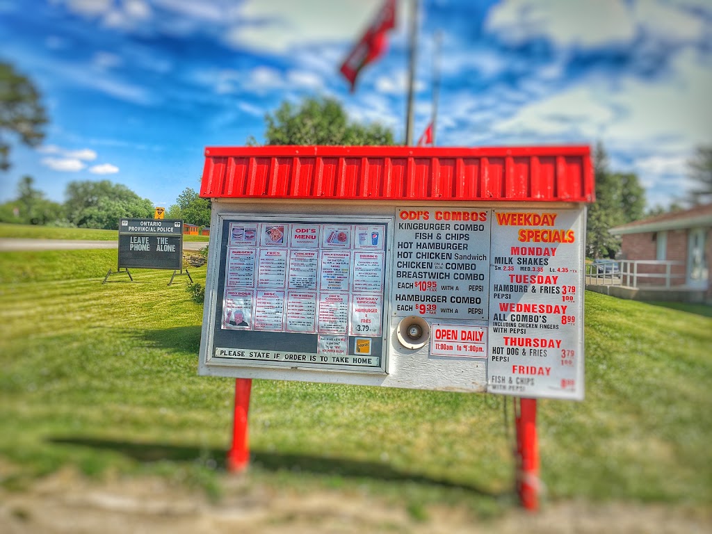 Odis Kingburger Drive-In | 546 Stewart St, Renfrew, ON K7V 1Y6, Canada | Phone: (613) 432-6623