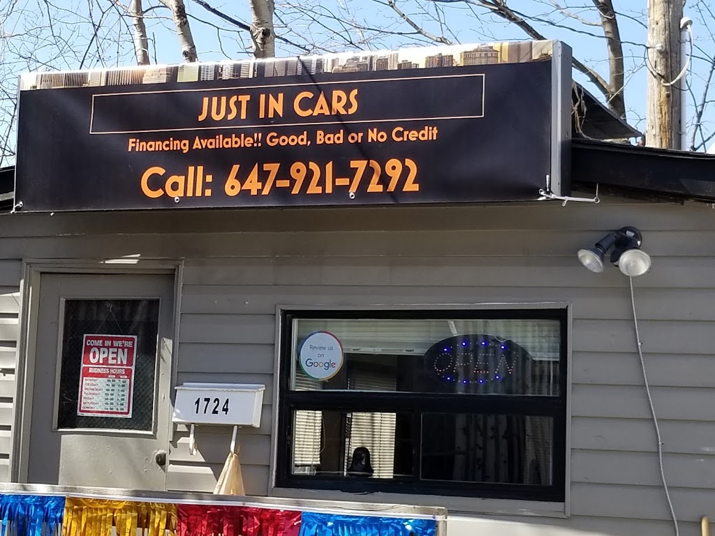 JUST IN CARS INC | 1724 Kingston Rd, Scarborough, ON M1N 1S8, Canada | Phone: (647) 921-7292