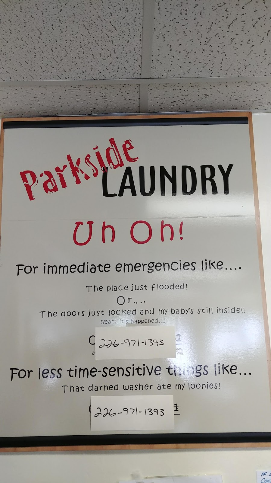 Parkside Laundry | 11 Victoria St, Haliburton, ON K0M 1S0, Canada | Phone: (705) 457-5331
