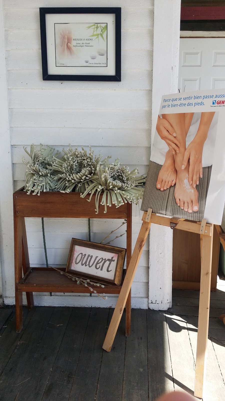 Soins des pieds et réflexologie plantaire - Lucie Boucher n.d. | 922 Rue Laurier, Beloeil, QC J3G 4K9, Canada | Phone: (514) 219-8833