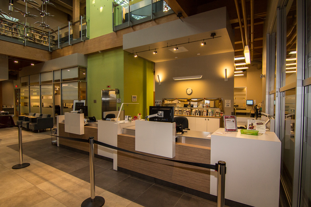 Saguenay public Library (Jonquiere) | 2480 Rue Saint-Dominique, Jonquière, QC G7X 6K2, Canada | Phone: (418) 698-5350
