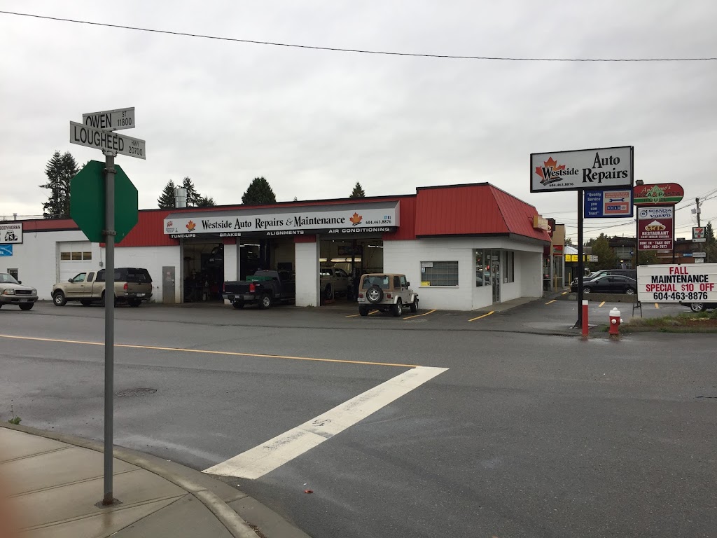 Westside Auto Repairs | 20736 Lougheed Hwy. #2, Maple Ridge, BC V2X 2R1, Canada | Phone: (604) 463-8876