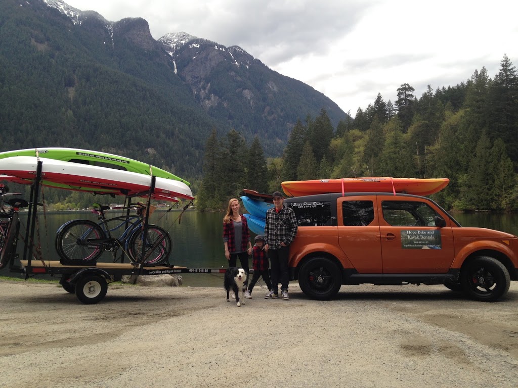 Hope Bike & Kayak Rentals | 22061 Lake Country Dr, Hope, BC V0X 1L1, Canada | Phone: (604) 819-8155