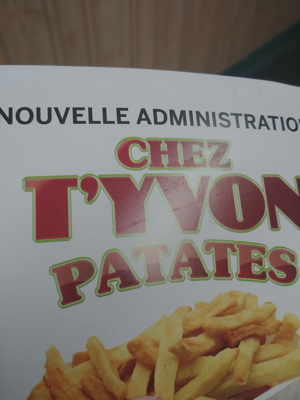 Restaurant Chez T-Yvon Patates | restaurant | 596 Rue Principale, Saint-Amable, QC J0L 1N0, Canada | 4506490381 OR +1 450-649-0381