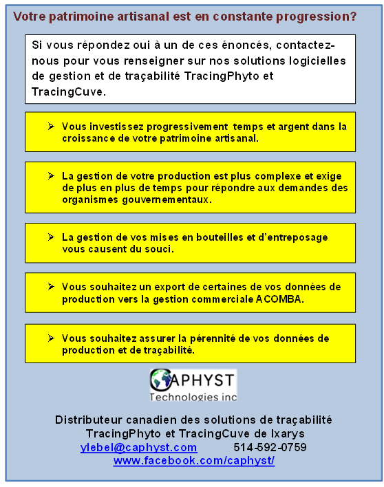 Caphyst Technologies | 342 Rue Jasmin, Otterburn Park, QC J3H 5W4, Canada | Phone: (514) 592-0759