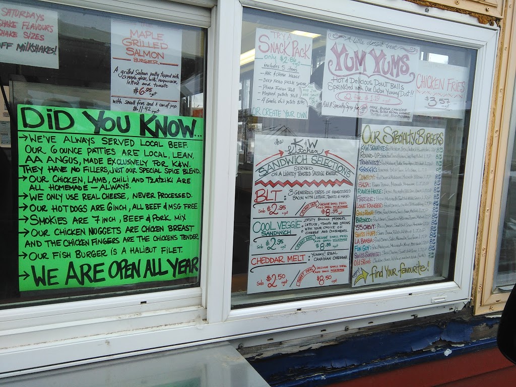 K&W Drive-In | 1725 20 Ave, Didsbury, AB T0M 0W0, Canada | Phone: (403) 335-3033