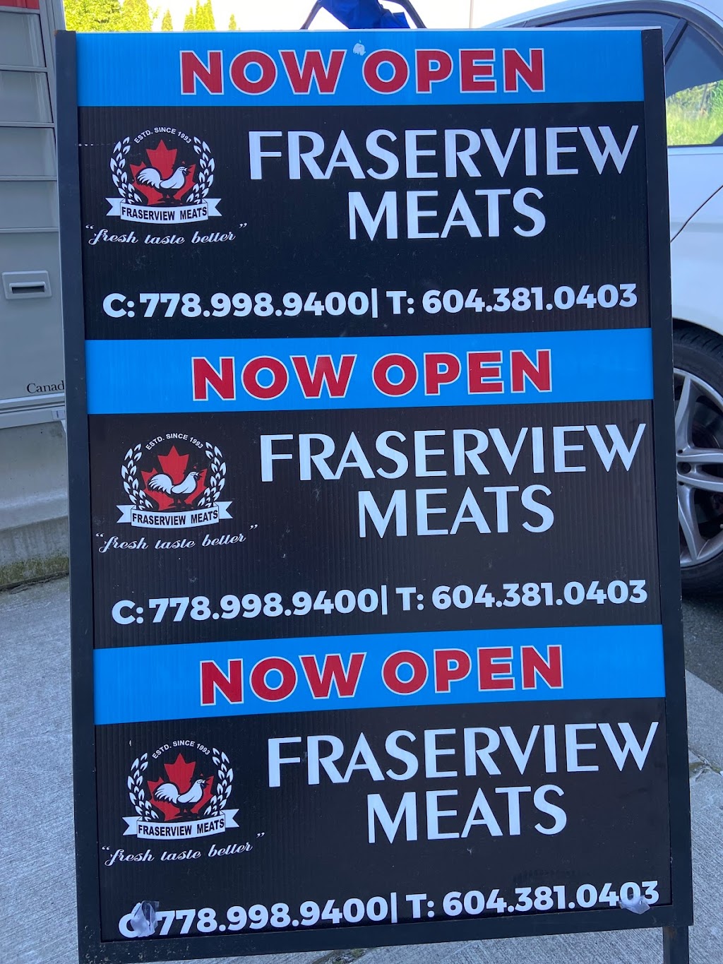 Fraserview Meats - Indian Meat Shop | 28040 Fraser Hwy, Abbotsford, BC V4X 1K7, Canada | Phone: (604) 381-0403