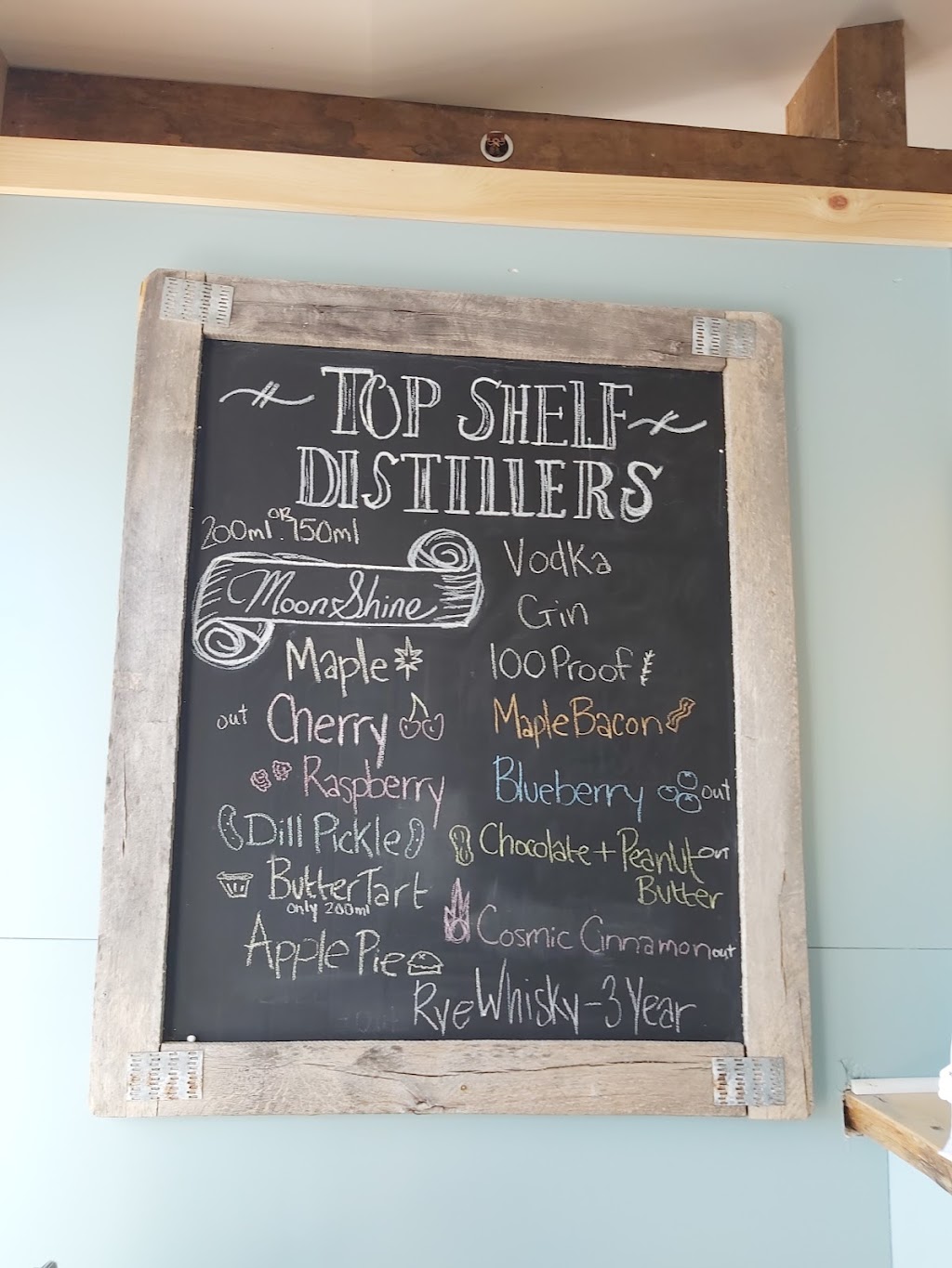 Top Shelf Distillers | 14 Warren Crescent, Perth, ON K7H 0A8, Canada | Phone: (613) 201-3333