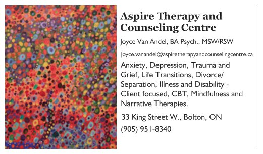 Aspire Therapy and Counseling | 33 King St W, Bolton, ON L7E 1C7, Canada | Phone: (905) 951-8340