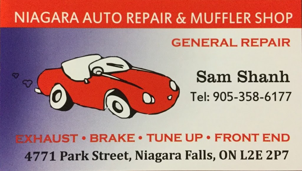 Niagara Auto Repair & Muffler Shop | 4771 Park St, Niagara Falls, ON L2E 2P7, Canada | Phone: (905) 358-6177