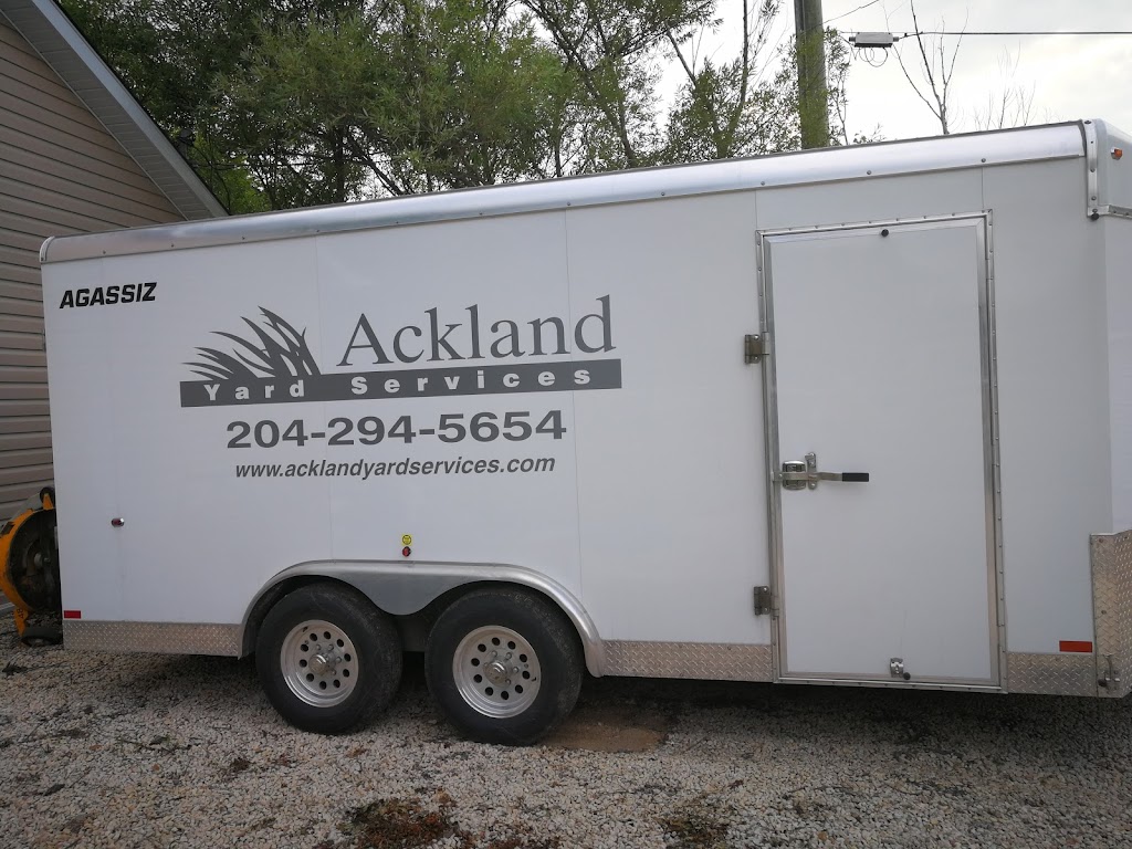 Ackland Yard Services | point of interest | 118 Patrick Ave, Saint François Xavier, MB R4L 1A5, Canada | 2042945654 OR +1 204-294-5654