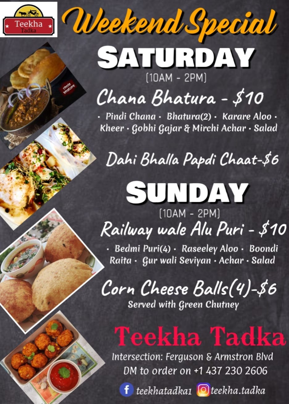 Teekha Tadka Canada | Best Rd, Milton, ON L9T 8M2, Canada | Phone: (437) 230-2606