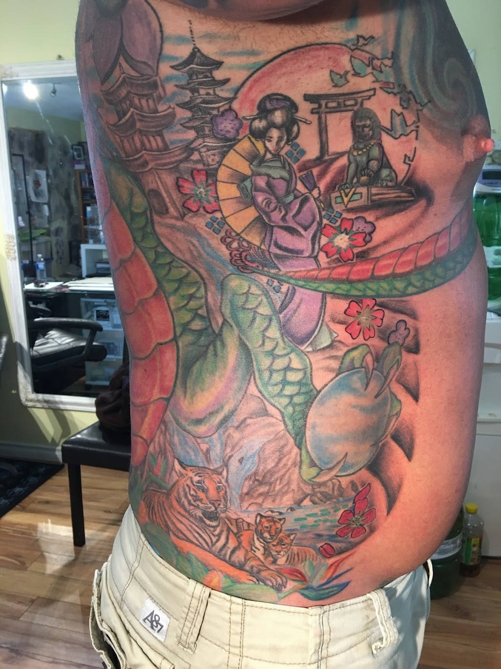 Wicked Scribbles Ink Tattoo & piercing studio’ | 2434 25th Side Rd, Innisfil, ON L9S 2G6, Canada | Phone: (416) 824-1987