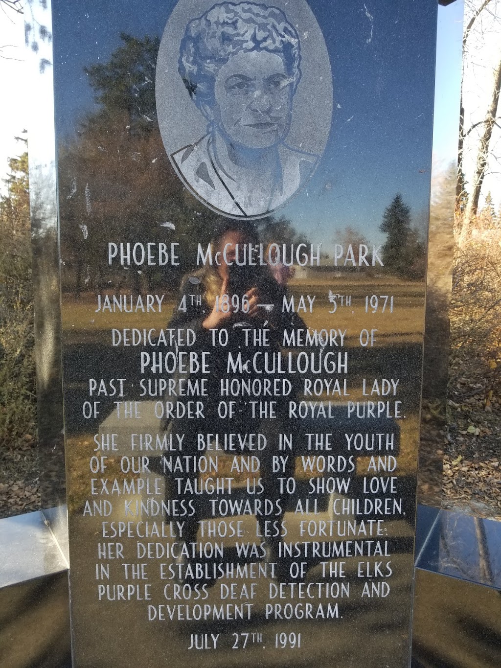 Phoebe McCullough Park | 16316 107a Ave NW, Edmonton, AB T5P 3S1, Canada | Phone: (780) 442-5311