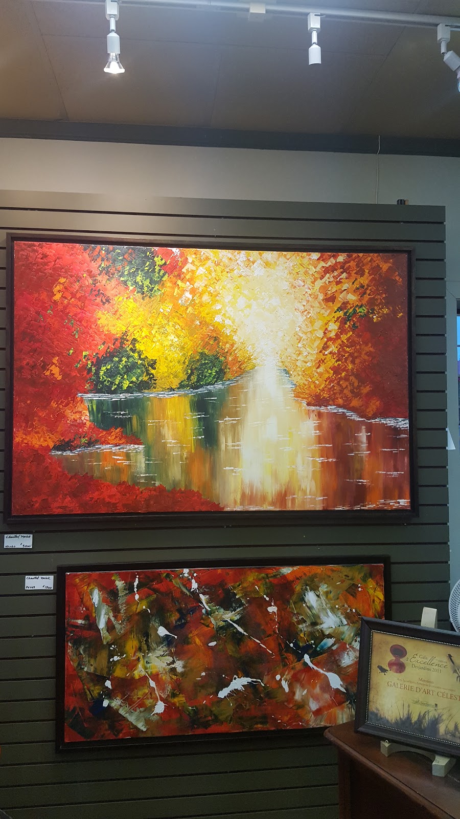 Galerie DArt Céleste | 285 Rue Principale, Saint-Sauveur, QC J0R 1R0, Canada | Phone: (450) 227-0333
