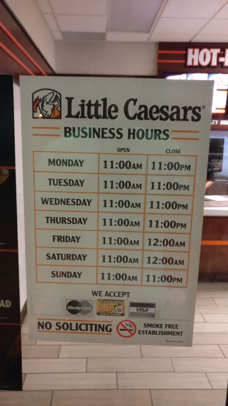 Little Caesars Pizza | 5846 Drummond Rd, Niagara Falls, ON L2G 4L5, Canada | Phone: (905) 354-1354