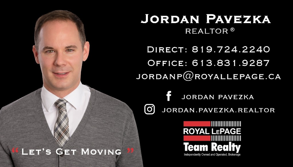 Jordan Pavezka, REALTOR® | 6081 Hazeldean Rd, Stittsville, ON K2S 1B9, Canada | Phone: (819) 724-2240