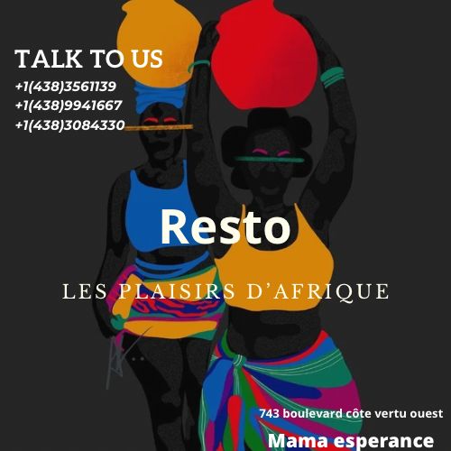 Resto les plaisirs dAfrique | 743 Boulevard Cote Vertu Ouest, Saint-Laurent, QC H4L 1Y3, Canada | Phone: (438) 356-1139