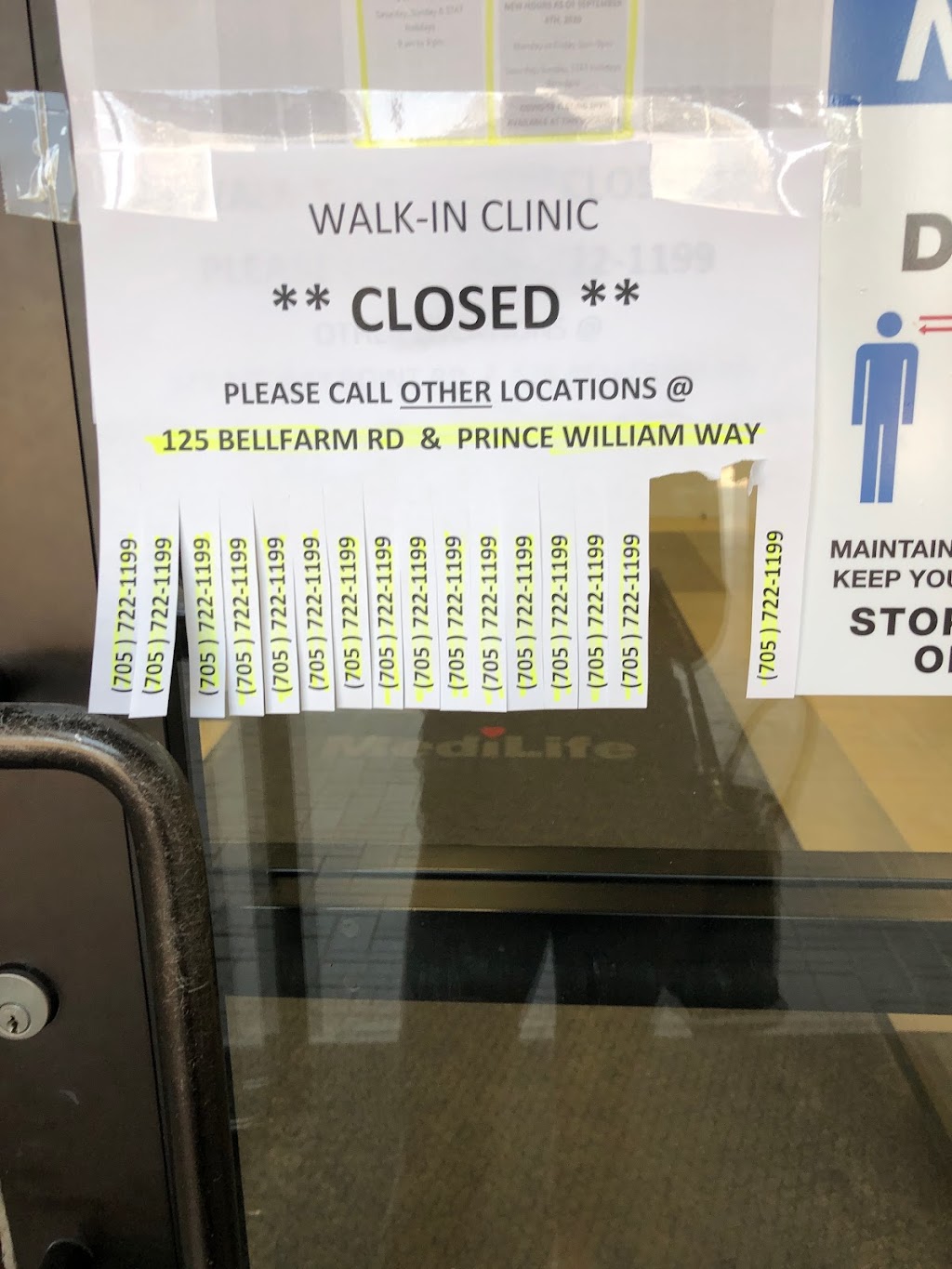 Wellington Walk-in Clinic | 200 Wellington St W #3, Barrie, ON L4N 1K9, Canada | Phone: (705) 739-0127