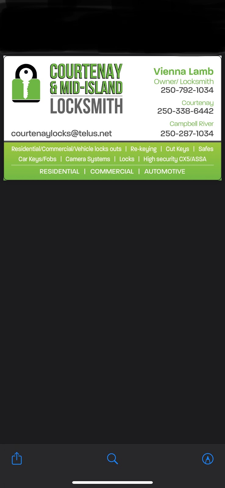 Courtenay & Mid-Island Locksmith | 4700 Alderwood Pl #103, Courtenay, BC V9N 9A1, Canada | Phone: (250) 338-6442