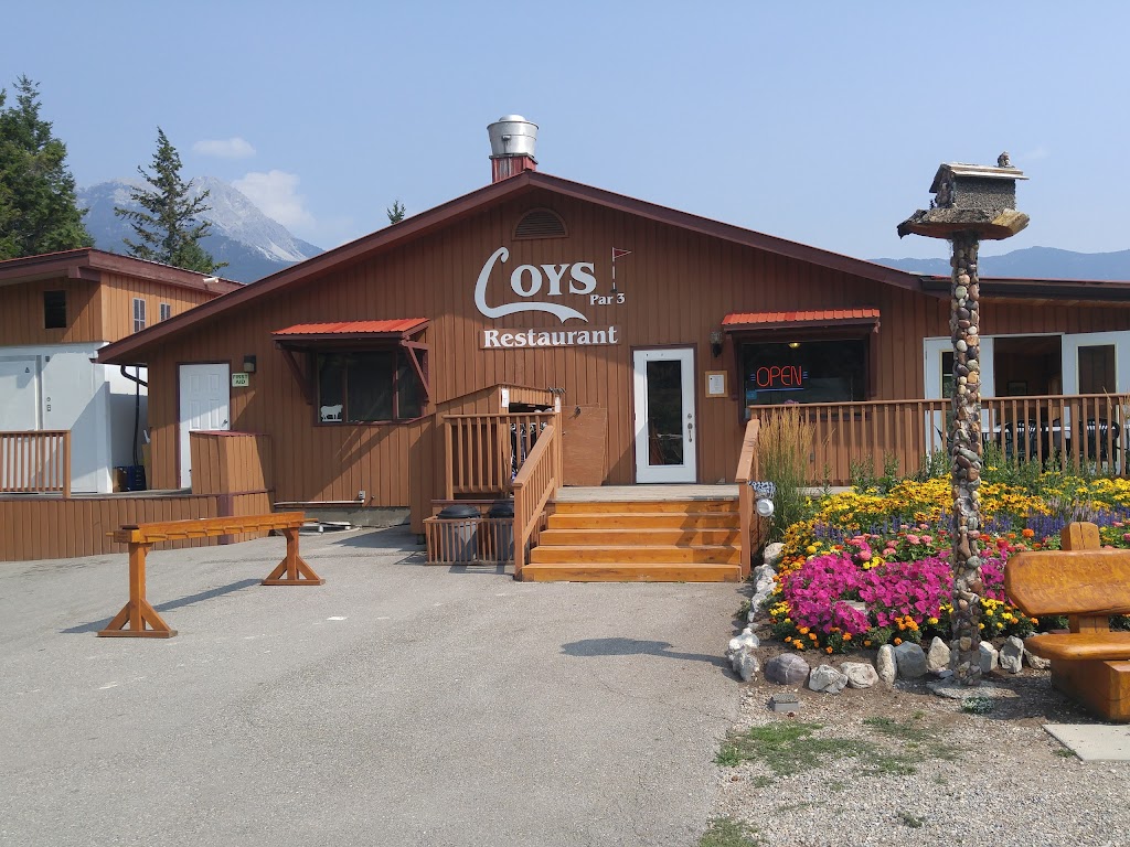 Coys Bistro | 4476 Columere Rd, Fairmont Hot Springs, BC V0B 1L2, Canada | Phone: (250) 345-6504