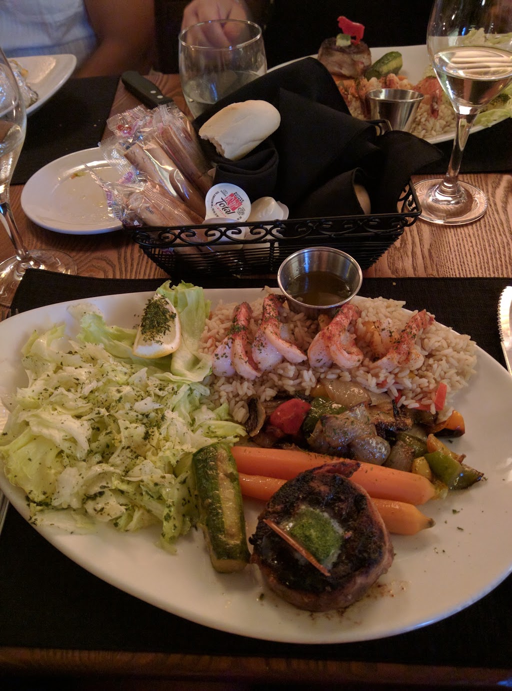 Restaurant La Chaumière Bifteck - Joliette | 25 Chemin du Golf East, Saint-Charles-Borromée, QC J6E 2B5, Canada | Phone: (450) 753-4124