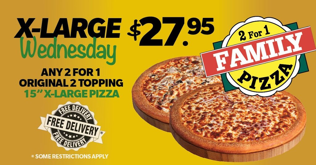 Family Pizza | 410 Lillooet St W, Moose Jaw, SK S6H 7T1, Canada | Phone: (306) 692-5336