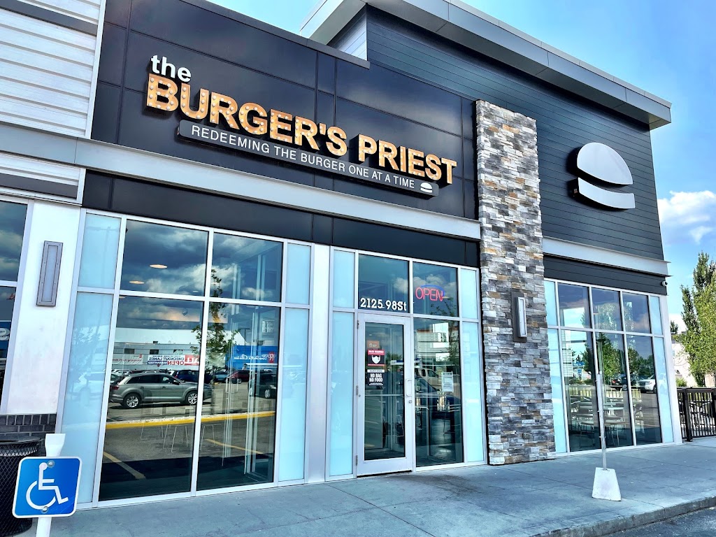 The Burgers Priest | 2125 98 St NW W, Edmonton, AB T6N 1K7, Canada | Phone: (780) 652-0529