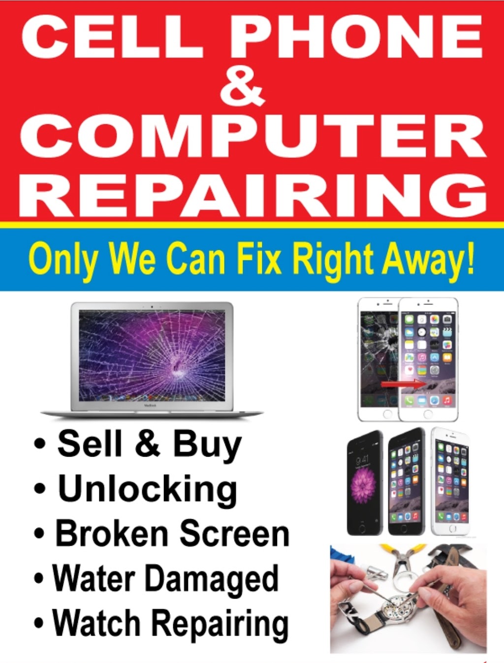 Cellphone and computer repair | 1047 Kingston Rd, Toronto, ON M4E 1T5, Canada | Phone: (416) 535-0101