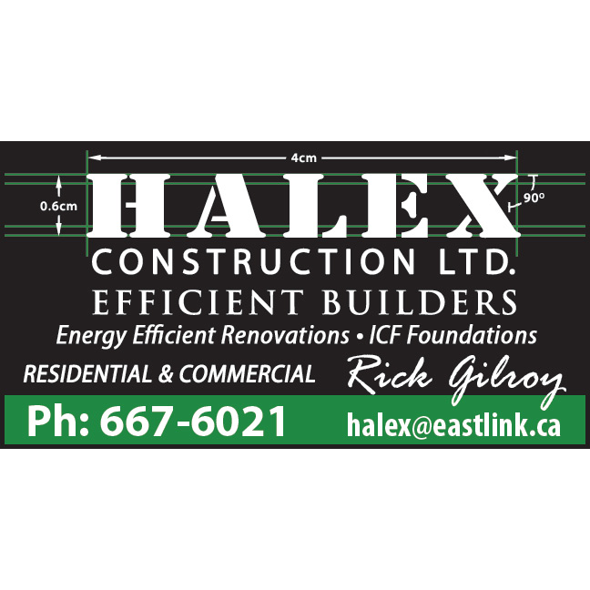 Halex Construction Ltd | 3699 NS-6, Amherst, NS B4H 3Y2, Canada | Phone: (902) 694-3102