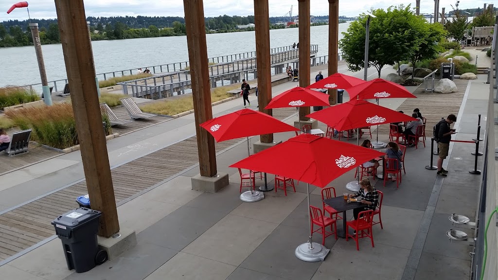 Eats at the Pier concession at Westminster Pier Park | Westminster Pier Park 49.203654, -122.904677, New Westminster, BC V3M 6Z6, Canada | Phone: (604) 527-4634