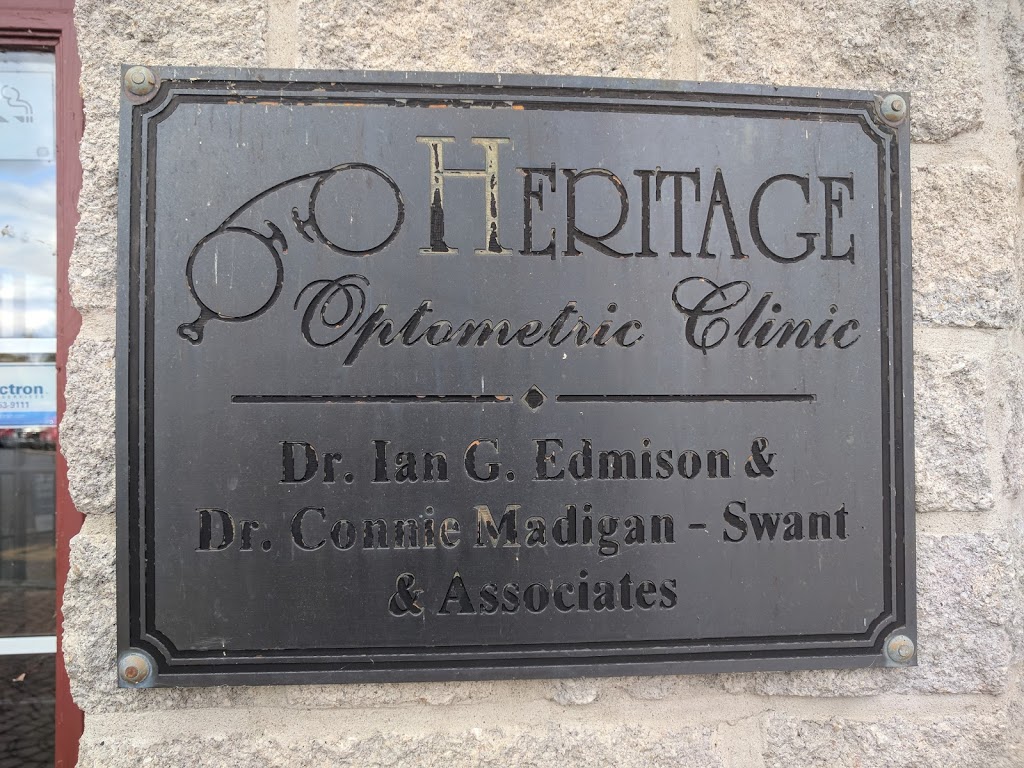 Heritage Optometric Clinic | 130 Lansdowne Ave, Carleton Place, ON K7C 2T7, Canada | Phone: (613) 257-1711