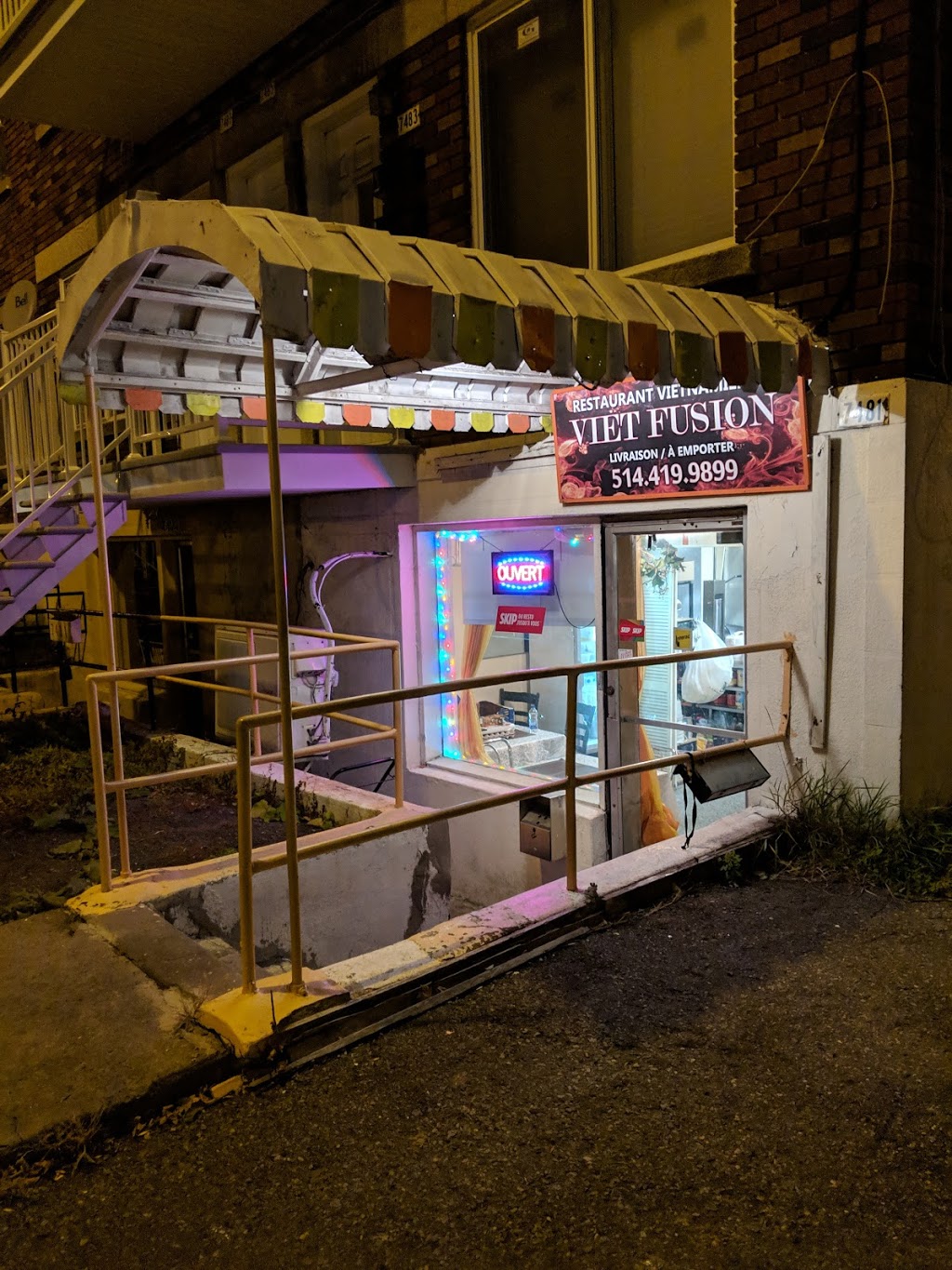 Viet Fusion | 7481 Avenue de Lorimier, Montréal, QC H2E 2P4, Canada | Phone: (514) 419-9899
