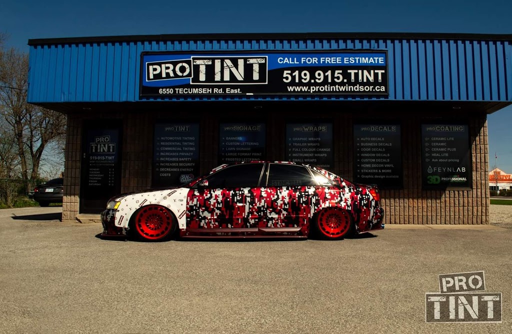 Pro Tint | 6550 Tecumseh Rd E, Windsor, ON N8T 1B6, Canada | Phone: (519) 915-8468
