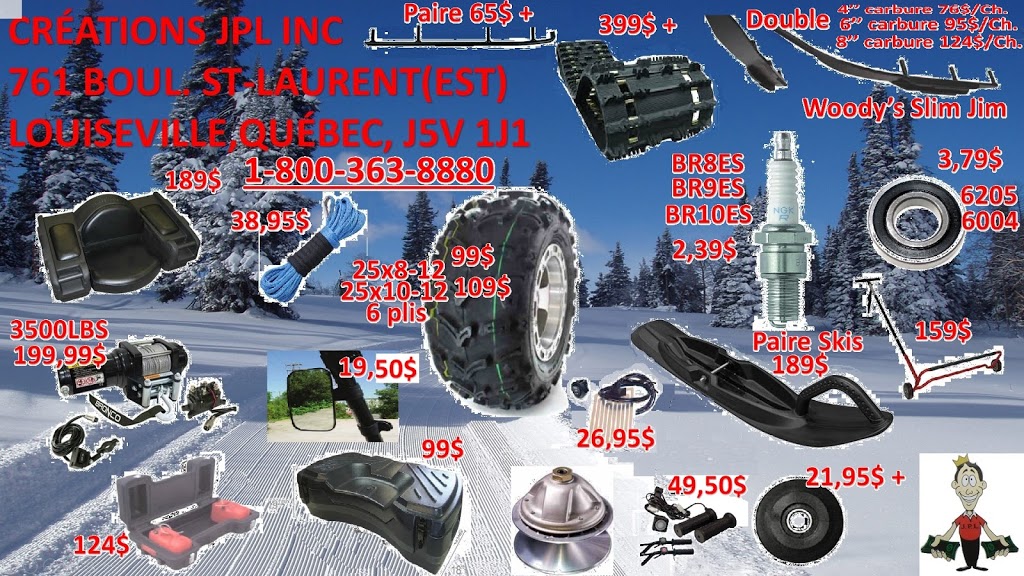 J P L Designs Inc. | 761 Boulevard Saint Laurent E, Louiseville, QC J5V 1J1, Canada | Phone: (819) 228-3124