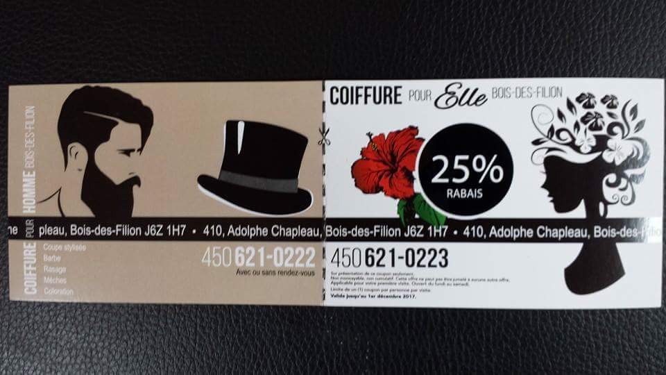 Coiffure Pour Homme Bois Des Filion | 410 Bd Adolphe-Chapleau, Bois-des-Filion, QC J6Z 1H7, Canada | Phone: (450) 621-0222