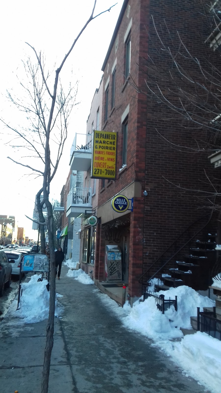 Marche Depanneur G Poirier | 1289 Rue Beaubien E, Montréal, QC H2S 1V1, Canada | Phone: (514) 271-7000