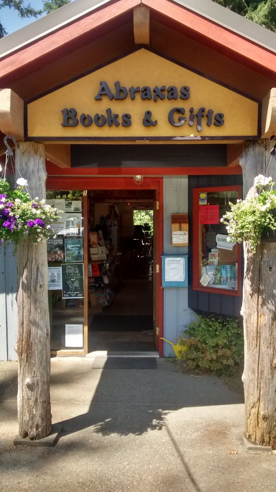 Abraxas Books, Arts, Gifts and Cafe | 1071 NW Rd, Denman Island, BC V0R 1T0, Canada | Phone: (250) 335-2731