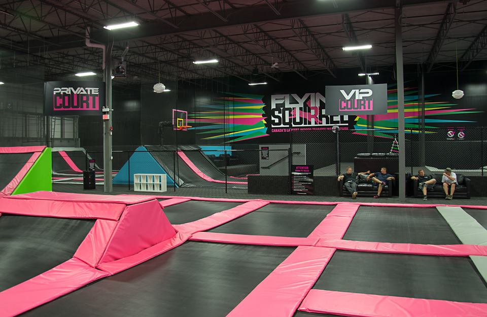 Flying Squirrel Trampoline Park | 572 Aero Dr NE #105, Calgary, AB T2E 6K2, Canada | Phone: (403) 879-2148