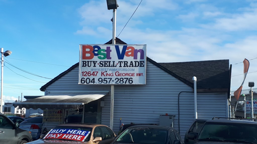 Best Van | 12647 King George Blvd, Surrey, BC V3V 3K6, Canada | Phone: (604) 330-4102