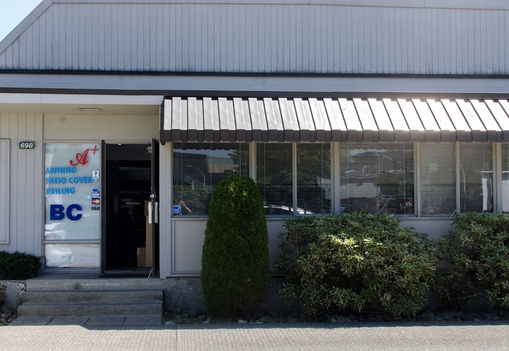 BC Awning & Railing Inc. | 698 Derwent Way, Delta, BC V3M 5P8, Canada | Phone: (604) 521-2688