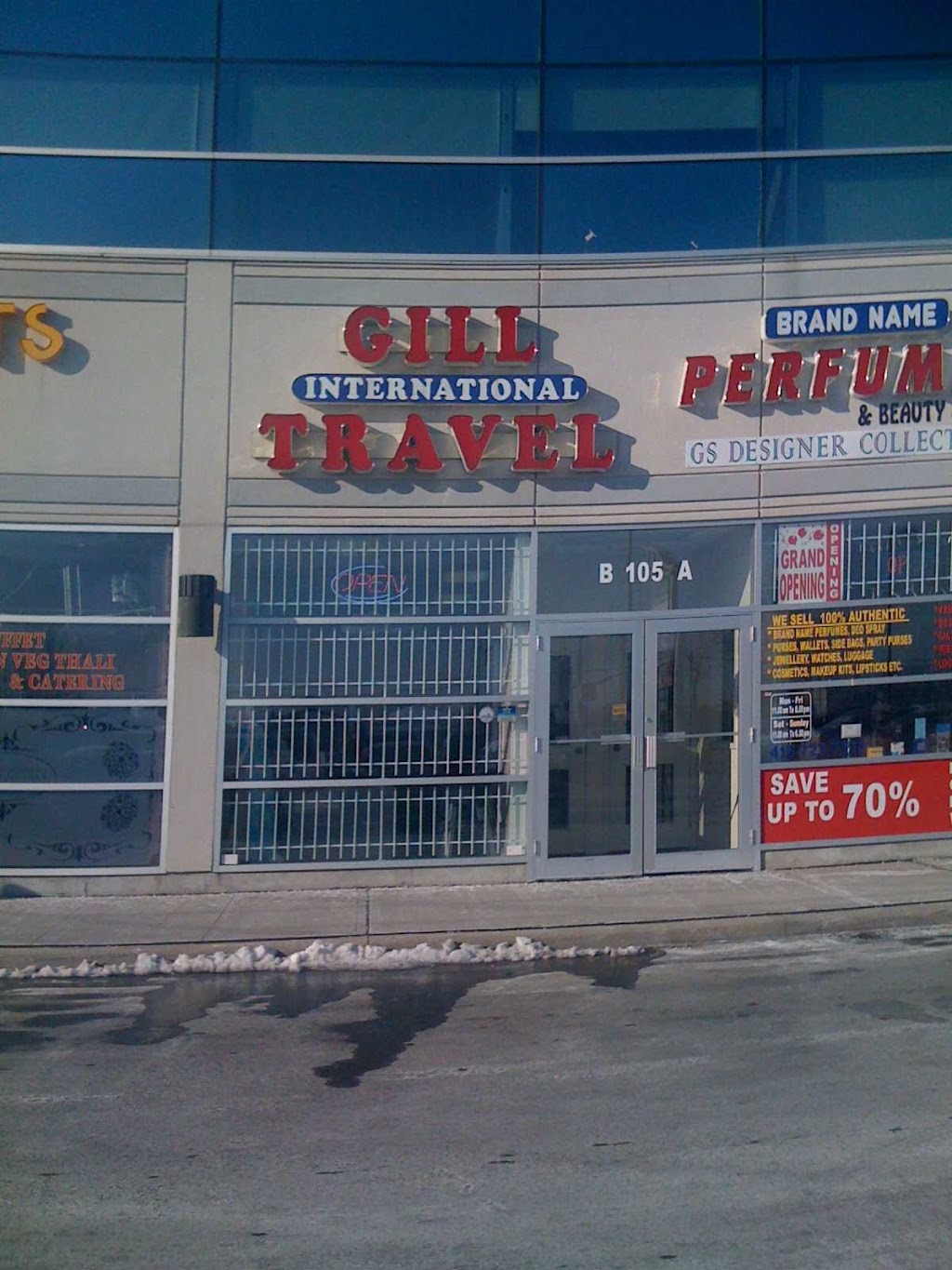 Gill International Travel | 35 Sunny Meadow Blvd Unit 105, Brampton, ON L6R 3J5, Canada | Phone: (905) 790-9500