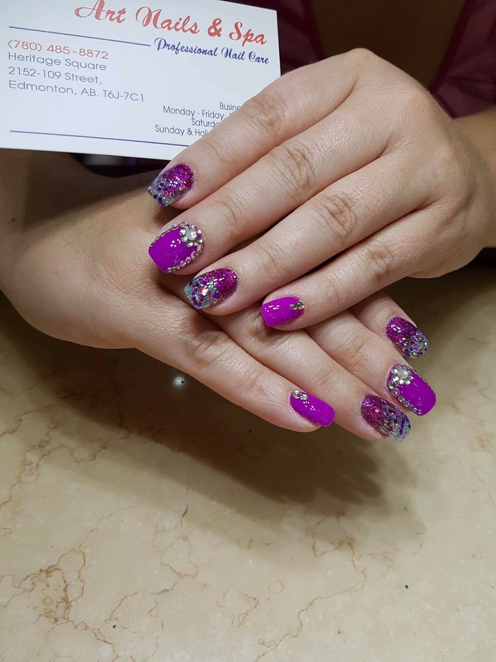 Art Nails & Spa | 2152 109 St NW, Edmonton, AB T6J 7C1, Canada | Phone: (780) 485-8872