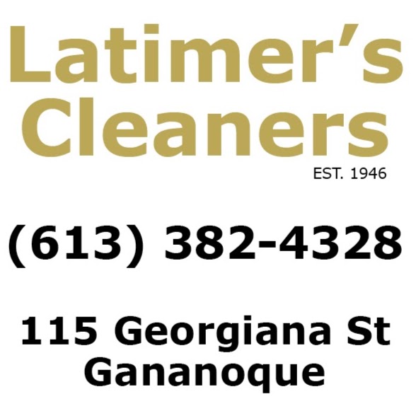 Latimers Cleaners | 115 Georgiana St, Gananoque, ON K7G 1M5, Canada | Phone: (613) 382-4328